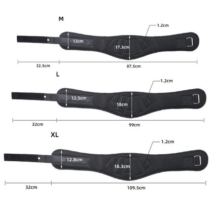 Sports Waist Support Squat Weightlifting Training Belt, Size:, M, L, XL