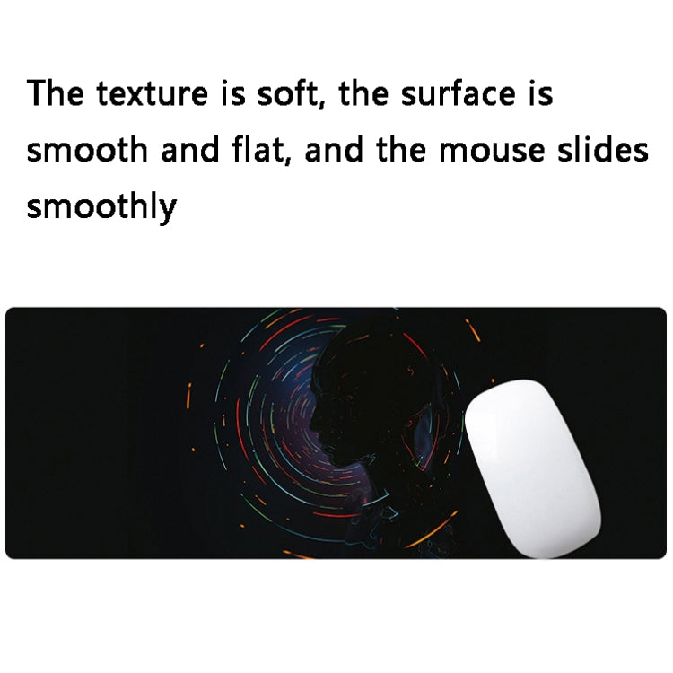 Hand-Painted Fantasy Pattern Mouse Pad, Size:, 300 x 800 x 1.5mm Not Overlocked, 300 x 800 x 2mm Seaming, 300 x 800 x 3mm Seaming, 300 x 800 x 4mm Seaming, 300 x 800 x 5mm Seaming, 400 x 900 x 1.5mm Not Overlocked, 400 x 900 x 2mm Seaming...