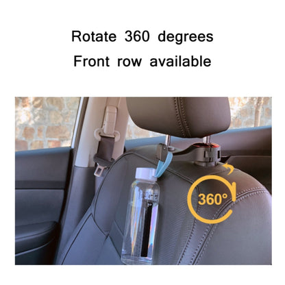 Car Multifunctional Rear Headrest Mobile Phone Hook, Second Generation Gold, Second Generation Silver, Second Generation Red, Second Generation Blue