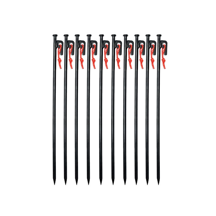 Outdoor Camping Windproof Fixed Canopy Ground Nails, 4 PCS 20cm, 6 PCS 20cm, 8 PCS 20cm, 10 PCS 20cm, 4 PCS 25cm, 6 PCS 25cm, 8 PCS 25cm, 10 PCS 25cm, 4 PCS 30cm, 6 PCS 30cm, 8 PCS 30cm, 10 PCS 30cm, 4 PCS 40cm, 6 PCS 40cm, 8 PCS 40cm, 10 PCS 40cm