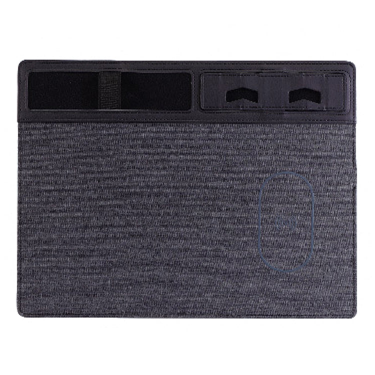 JJ-82401 Mouse Pad with Phone Charging and Phone Holder, Pink, Black, Grey, Brown