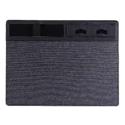 JJ-82401 Mouse Pad with Phone Charging and Phone Holder, Pink, Black, Grey, Brown