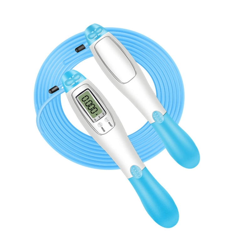 Sport Electronic Counting Wire Skipping Rope, Style: Cordless (Green), Cordless (Gray), Cordless (Green), Wired Wire Rope (Blue), Wired Wire Rope (Green), Wired Wire Rope (Gray), Wired Wire Rope Pink, Cordless Ball+Wired Wire Rope (Blue)