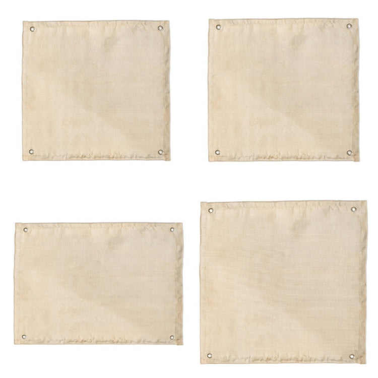 Outdoor Camping Fiberglass Heat Insulation Pad Fireproof Cloth, Size:, 50x50cm, 56x60cm, 56x80cm, 100x100cm