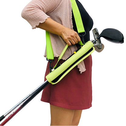 SL-001 Golf Bag Portable Cue HandBag, Yellow, Red, Purple, Green, Blue, Black, Pink