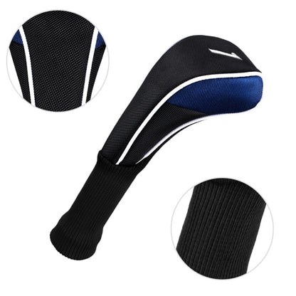 3 in 1 No.1 / No.3 / No.5 Golf Club Protective Cover, HD-043 3 in 1 Blue, HD-043 3 in 1 Black