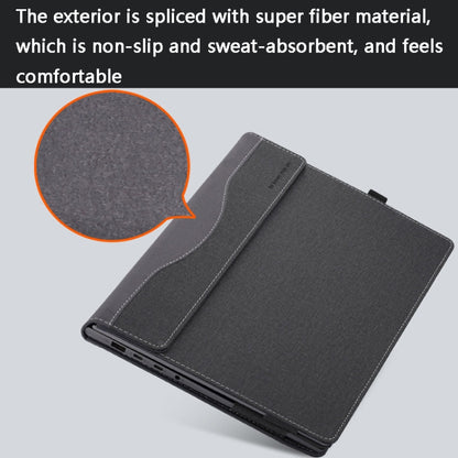 13.9 inch PU Leather Laptop Protective Cover, For Lenovo Yoga 5 Pro / Yoga 910