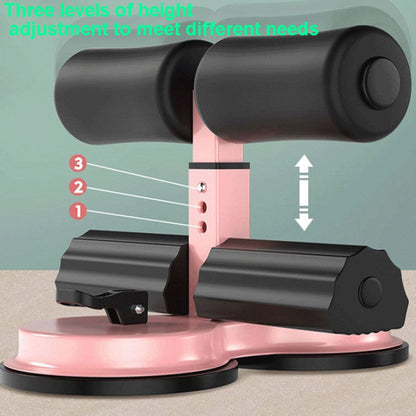 Sit-Up Aid Exercise Abdominal Fitness Device, Specification:, Black Single Suction Cup, Black Double Suction Cup, Red Single Suction Cup, Red Double Suction Cup, Blue Single Suction Cup, Blue Double Suction Cup, Pink Double Suction Cup