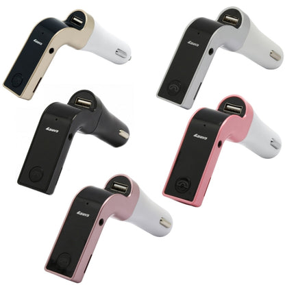 G7 Car Hands-Free Bluetooth FM Player MP3, G7 Gold, G7 Silver, G7 Black, G7 Pink, G7 Rose Gold
