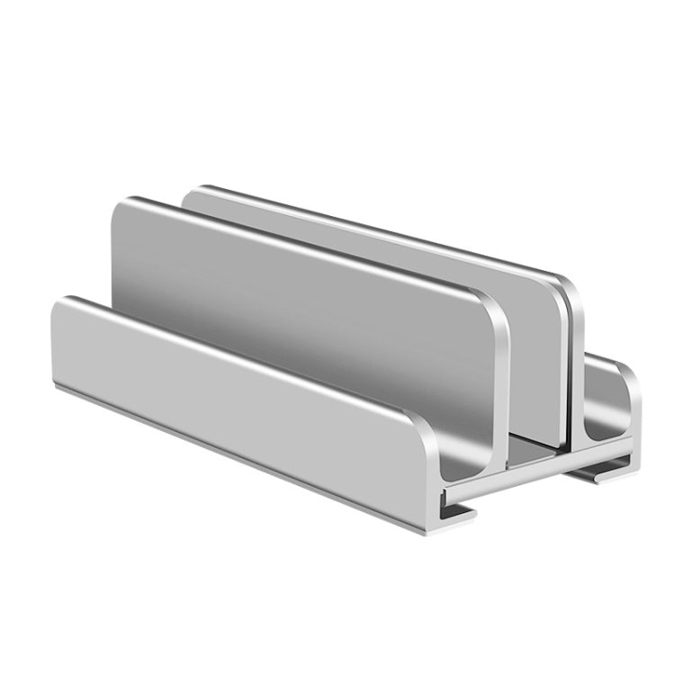 Aluminum Alloy Laptop Tablet Phone Storage Stand, L400 Single Slot (Gray), L401 Double Slot (Silver), L401 Double Slot (Gray), L402 Three Slots (Silver), L402 Three Slots (Gray)