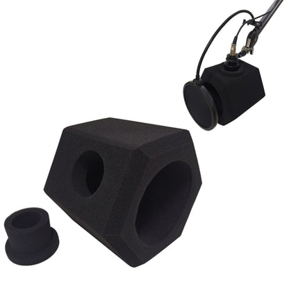 TEYUN Small Microphone Recording Noise Reduction Soundproof Cover, C2