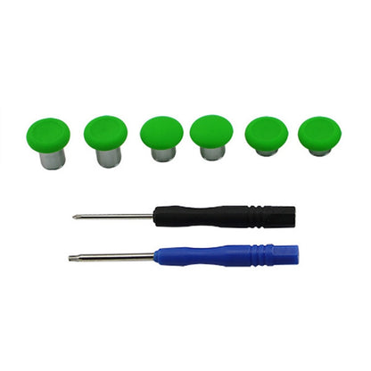 6 PCS Button Accessories For PS4 / Switch / Xbox One, Red, Green, Blue, Black
