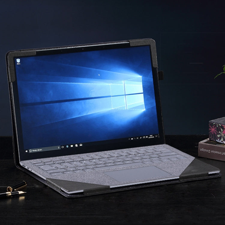 13.5 Inch Multifunctional PU Leather Laptop Sleeve, For Microsoft Surface 1/2/3/4