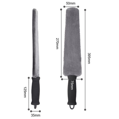 Car Air Outlet Cleaning Brush Interior Cleaning Tool, Style:, Cleaning Ruler Brush, Ruler Brush+5 PCS Brush, Ruler Brush+Gray Red Brush