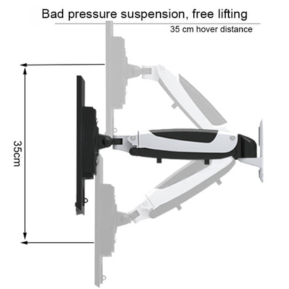 Gibbon Mounts GM111W Wall-Mounted Telescopic Computer Monitor Stand