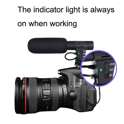 MAMEN MIC-05 Micro SLR Camera Microphone