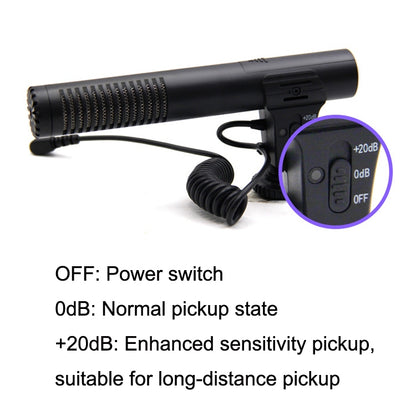MAMEN MIC-05 Micro SLR Camera Microphone
