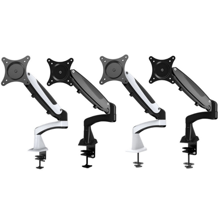 Gibbon Mounts Multifunctional Telescopic Rotating Lifting Monitor Stand, GM112FC Clip Table White, GM112FC Clip Table Black, GM112FG Perforation White, GM112FG Perforation Black