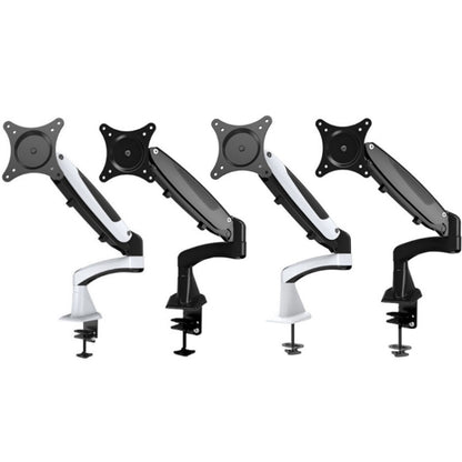 Gibbon Mounts Multifunctional Telescopic Rotating Lifting Monitor Stand, GM112FC Clip Table White, GM112FC Clip Table Black, GM112FG Perforation White, GM112FG Perforation Black