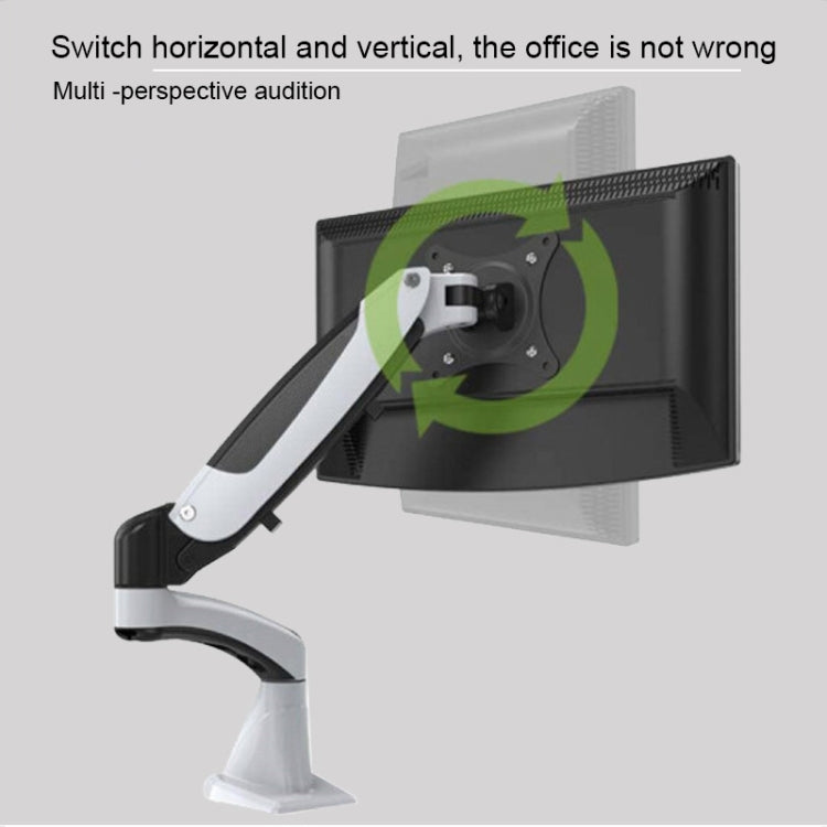 Gibbon Mounts Multifunctional Telescopic Rotating Lifting Monitor Stand, GM112FC Clip Table White, GM112FC Clip Table Black, GM112FG Perforation White, GM112FG Perforation Black