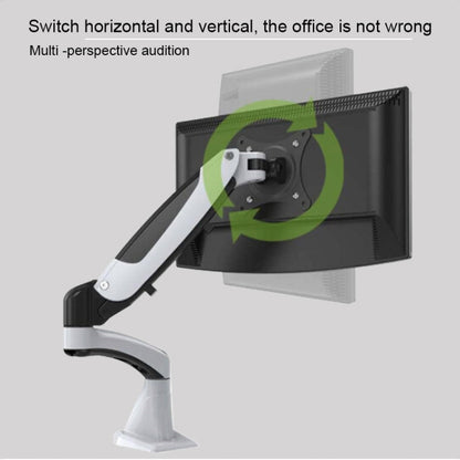 Gibbon Mounts Multifunctional Telescopic Rotating Lifting Monitor Stand, GM112FC Clip Table White, GM112FC Clip Table Black, GM112FG Perforation White, GM112FG Perforation Black