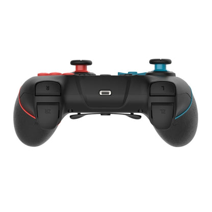 Wireless Bluetooth Gamepad With Macro Programming For Switch Pro, Left Blue Right Green