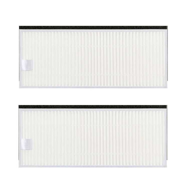 Accessories For  Ecovacs Deebot U2/DGN22, Main Brush, 2 Pairs Side brush, 2 PCS Filter, 2 PCS Rag, 16 In 1 Set
