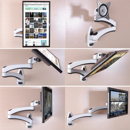 Gibbon Mounts FE112W Wall-Mounted Dual-Section Telescopic Monitor Stand
