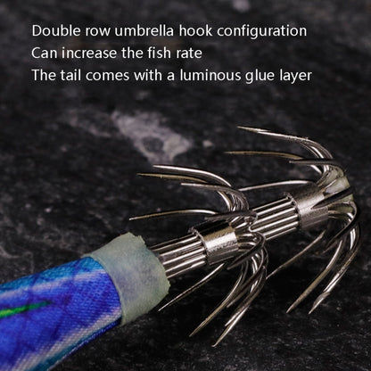 10 PCS / Box Night Lights Beaded Wood Shrimp Set, 3.0