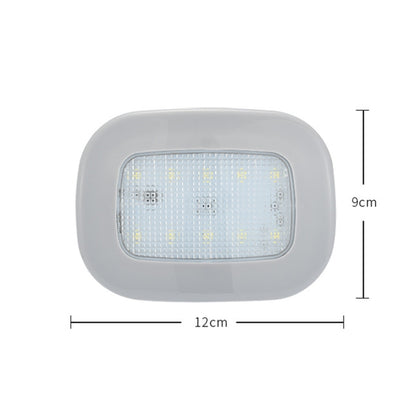 Y-975 Car Reading LED Trunk Light, Black Shell - White Light, Black Shell - Ice Blue, Gray Shell - White Light, Gray Shell - Ice Blue, Beige Shell - White Light, Beige Shell - Ice Blue