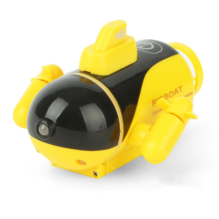 777-219 Mini Remote Control Submarine Small Remote Control Boat, Blue, Yellow