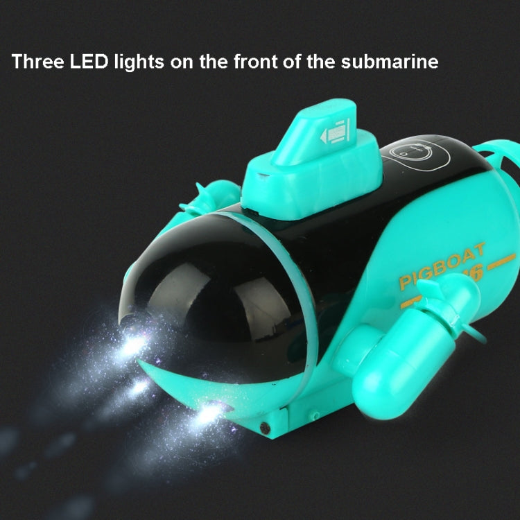 777-219 Mini Remote Control Submarine Small Remote Control Boat, Blue, Yellow