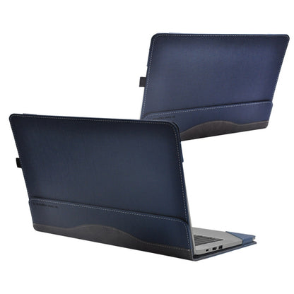 PU Leather Laptop Protective Case For Huawei Honor MagicBook, Dark Gray, Wine Red, Dark Blue
