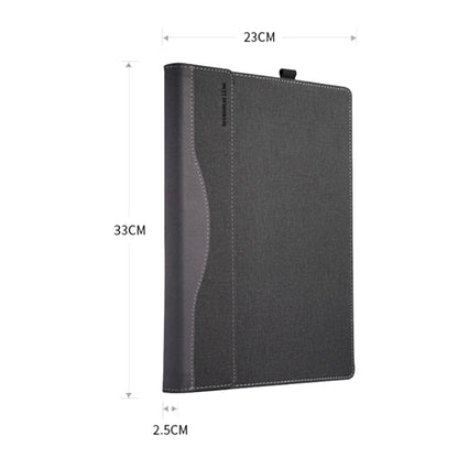 PU Leather Laptop Protective Case For Huawei Honor MagicBook, Dark Gray, Wine Red, Dark Blue