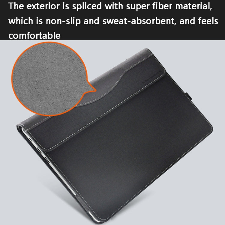 PU Leather Laptop Protective Case For Huawei Honor MagicBook, Dark Gray, Wine Red, Dark Blue