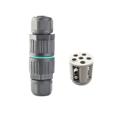CDF-200/3 Waterproof Wire Connector, With 2 Pin Quick Connector, With 3 Pin Quick Connector, With 3 Pin Cold Pressure Terminal, With 5 Pin Cold Pressure Terminal