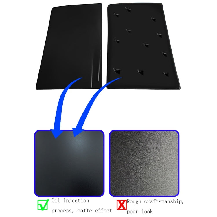 Game Accessories Host CD-ROM Version Replacement Shell Protective Shell For PS5, Midnight Black, Star Red, Blue