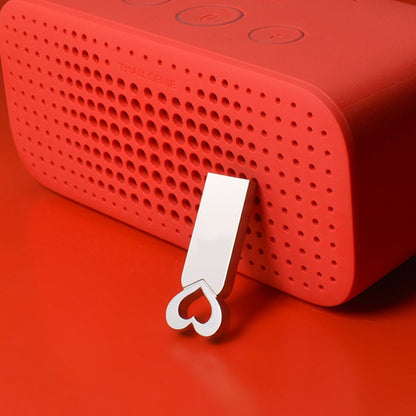 Zshqu2 Heart-Shaped USB 2.0 High Speed ??Metal USB Flash Drives, 4GB