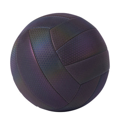 MILACHIC Fluorescent Volleyball No.5 PU Machine Stitched Volleyball, 6930 Night Light, 6931 Colorful, 6932 Honeycomb
