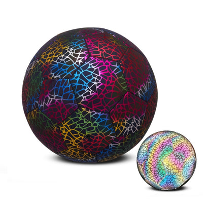 MILACHIC Night Light Football PU Opera Sewed School Training Football, MILACHIC PU Football(No.4 Reflective Tree Root 5056), MILACHIC PU Football(No.5 Reflective Tree Root 5057), MILACHIC PU Football(No.4 Reflective Water Drops 5058)