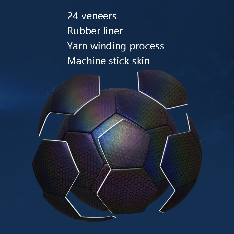 MILACHIC Night Light Football PU Opera Sewed School Training Football, MILACHIC PU Football(No.4 Reflective Tree Root 5056), MILACHIC PU Football(No.5 Reflective Tree Root 5057), MILACHIC PU Football(No.4 Reflective Water Drops 5058)