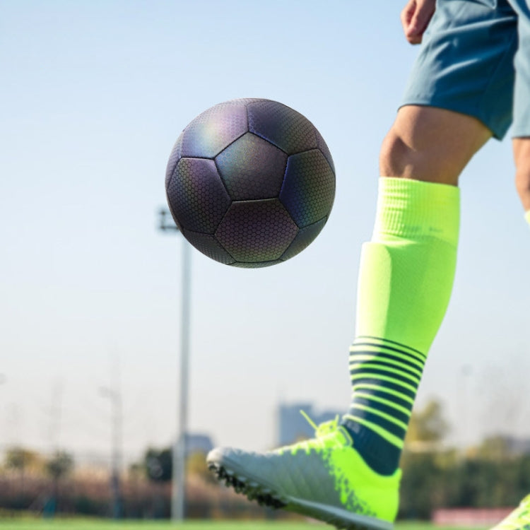MILACHIC Night Light Football PU Opera Sewed School Training Football, MILACHIC PU Football(No.4 Reflective Tree Root 5056), MILACHIC PU Football(No.5 Reflective Tree Root 5057), MILACHIC PU Football(No.4 Reflective Water Drops 5058)