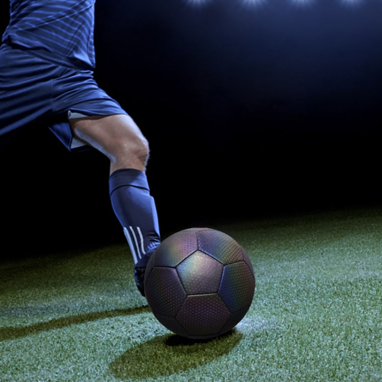 MILACHIC Night Light Football PU Opera Sewed School Training Football, MILACHIC PU Football(No.4 Reflective Tree Root 5056), MILACHIC PU Football(No.5 Reflective Tree Root 5057), MILACHIC PU Football(No.4 Reflective Water Drops 5058)