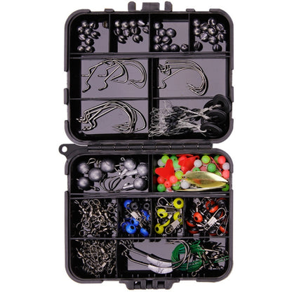 213 PCS / Set Road Squid Hook Accessories Set, 213 PCS / Set (Orange), 213 PCS / Set(Black)