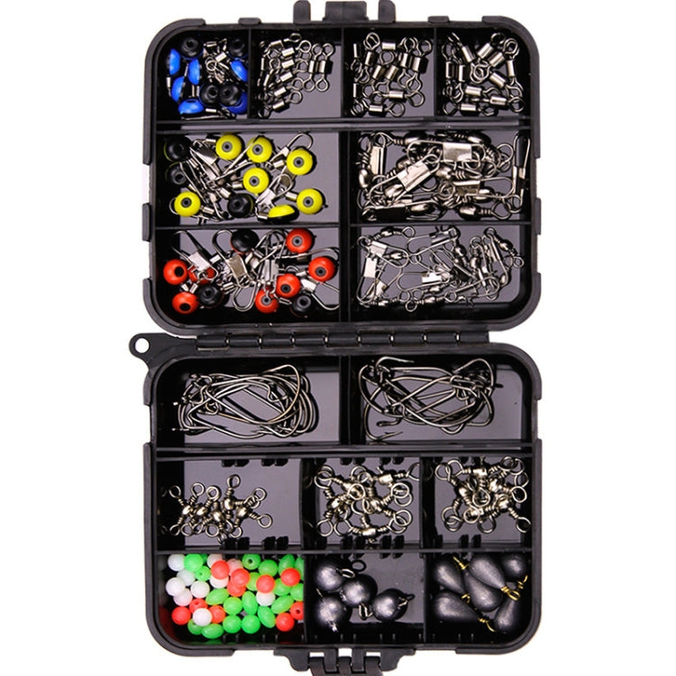 165 PCS / Set Road Squid Hook Accessories Set, 165 PCS / Set (Orange), 165 PCS / Set (Black)