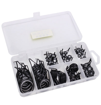Ceramic Wire Loop Luya Rod Fishing Gear Accessories, 75 PCS / Box