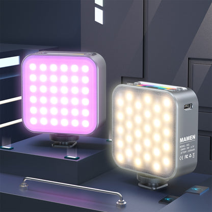 Mamen D01 66 LEDs 2500-9000K Double-Sided RGB LED Fill Lights, 66 LEDs