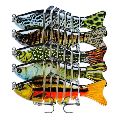 2 PCS PROBEROS HS001 10cm 15.5g Road Sub-Fish Bait Plastic Hard Bait, A, B, C, D, E, G, H, I, M, N, O, P, Q, R, S