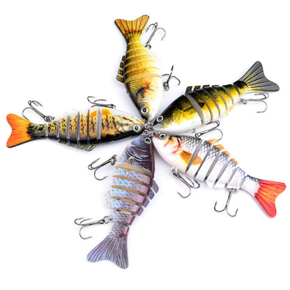2 PCS PROBEROS HS001 10cm 15.5g Road Sub-Fish Bait Plastic Hard Bait, A, B, C, D, E, G, H, I, M, N, O, P, Q, R, S