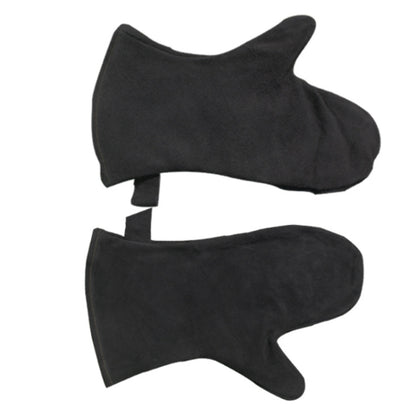 1 Pair Outdoor BBQ Genuine Leather Heat Insulation Gloves, KX139
